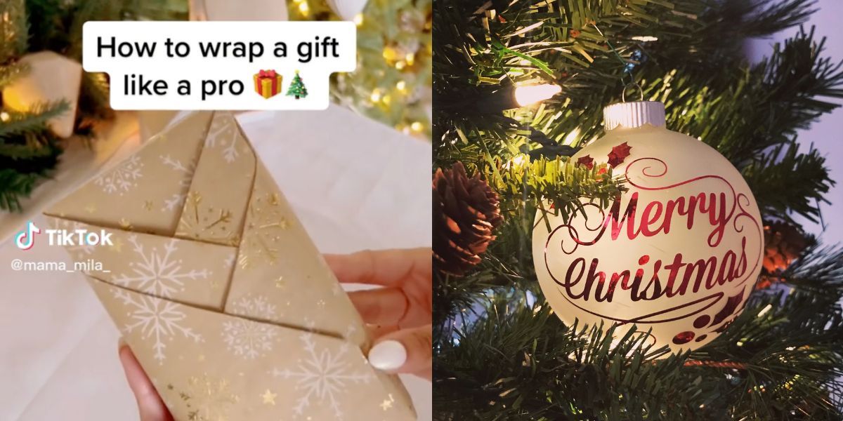 TikTok videos reveal hacks for wrapping Christmas gifts like a pro