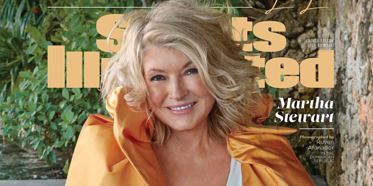 Martha Stewart Becomes Oldest Person To Feature On Sports Illustrated ...